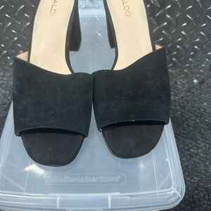 ALDO Black Women's Slide Sandals